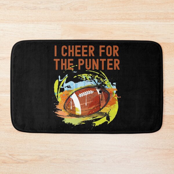 Item preview, I Cheer For The Punter Colorful Football Art Graphic designed and sold by Locjeb.