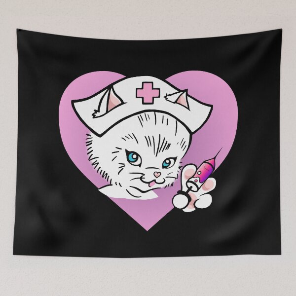 Item preview, Nurse Kitty designed and sold by ReverendMothman.