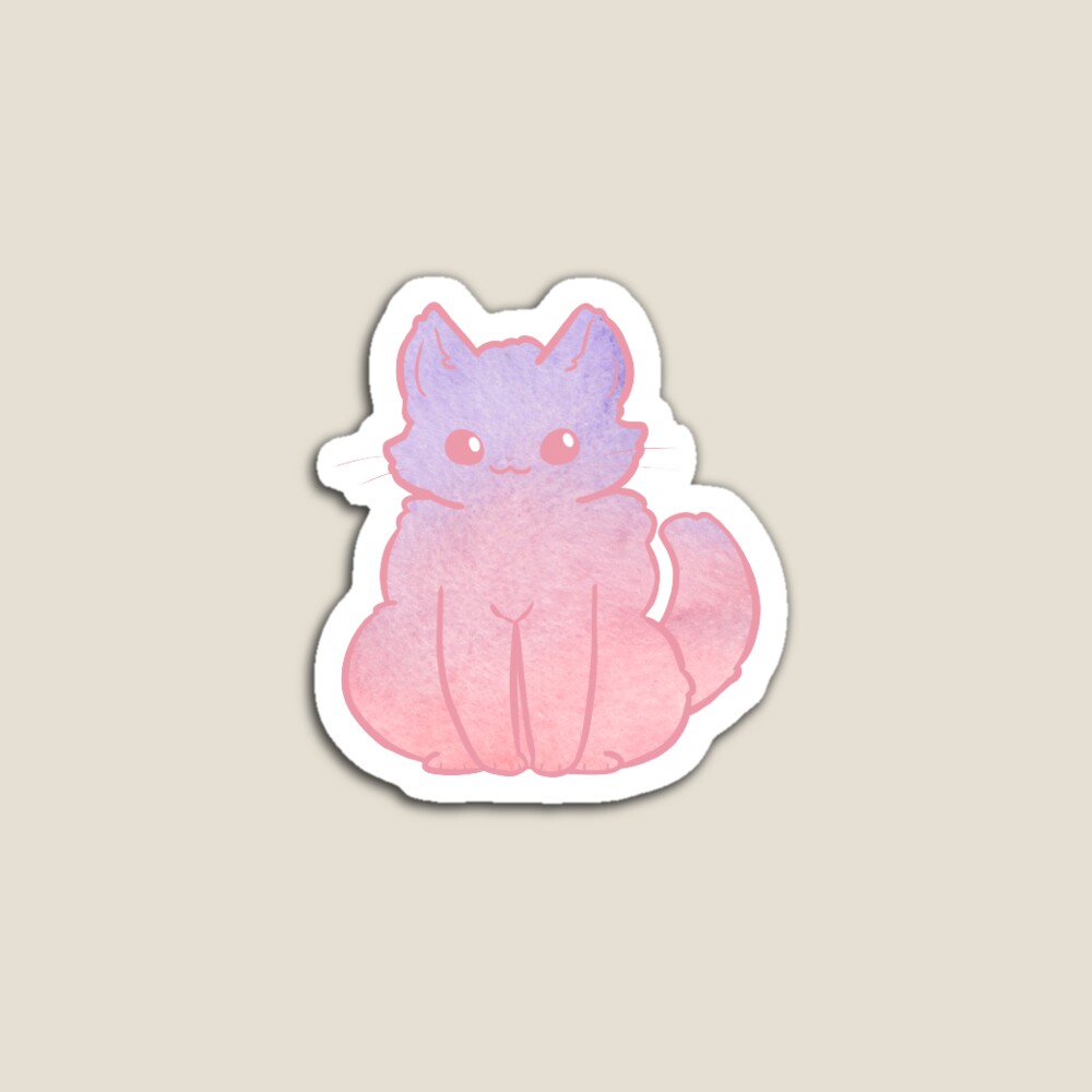 Cotton Candy Cat by windurr  Cute stickers, Cute kawaii drawings, Cute  wallpapers