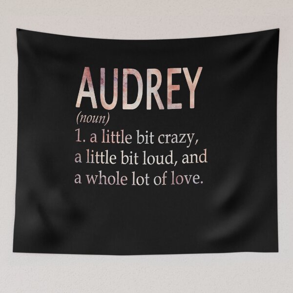 Item preview, Audrey Girl Name Definition designed and sold by Alexmdast.