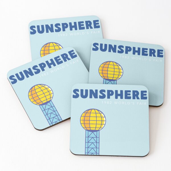 Item preview, Knoxville Sunsphere Travel Poster designed and sold by Chloelineberg.