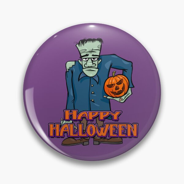 Artikelvorschau, Fröhliches Halloween, Frankenstein entworfen und verkauft von JoeWitkowski.