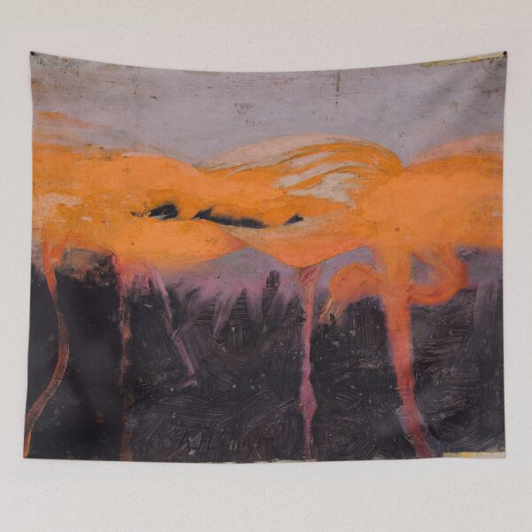 Item preview, Red Flamingoes designed and sold by Twisted Wick.