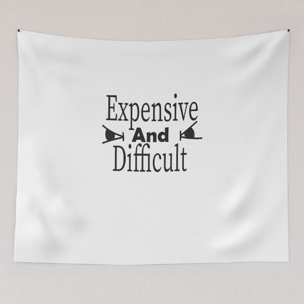 Item preview, Expensive and Difficult Classic T-Shirt designed and sold by AdOmar.