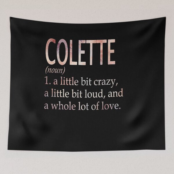 Item preview, Colette Girl Name Definition designed and sold by Reggiewaz.