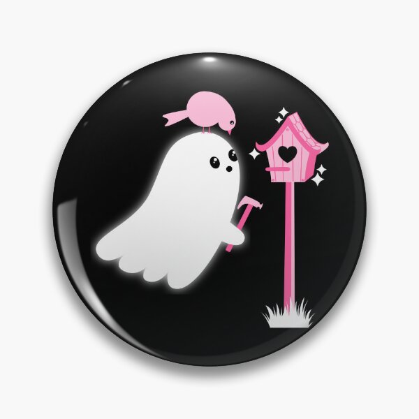 Item preview, Ghost and Birdhouse designed and sold by Kimberly Sterling.