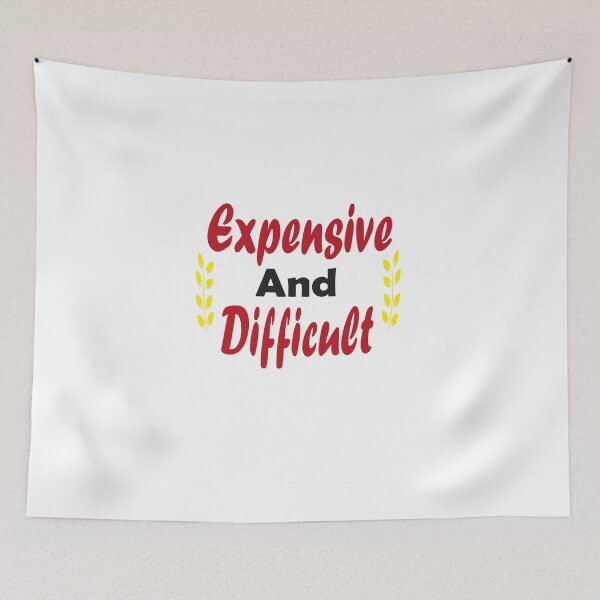 Item preview, Expensive and Difficult Classic T-Shirt designed and sold by AdOmar.
