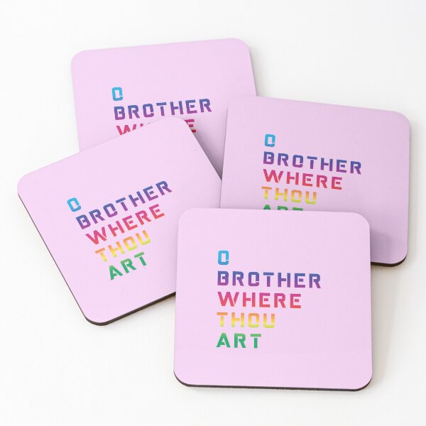Item preview, o brother where thou art, Colorful letters  designed and sold by CraktmanShop.