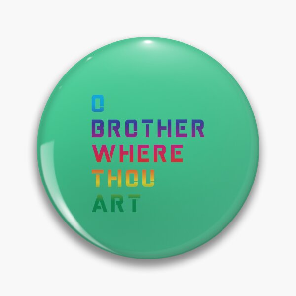 Item preview, o brother where thou art, Colorful letters  designed and sold by CraktmanShop.