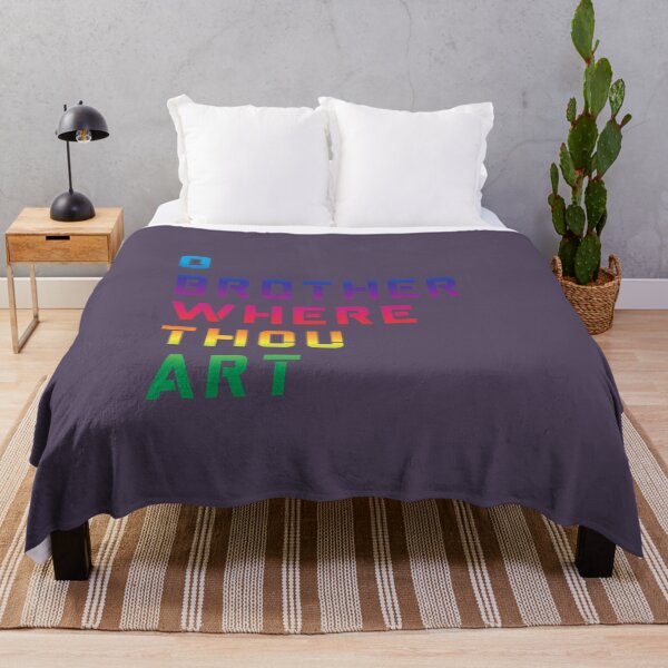 Item preview, o brother where thou art, Colorful letters  designed and sold by CraktmanShop.