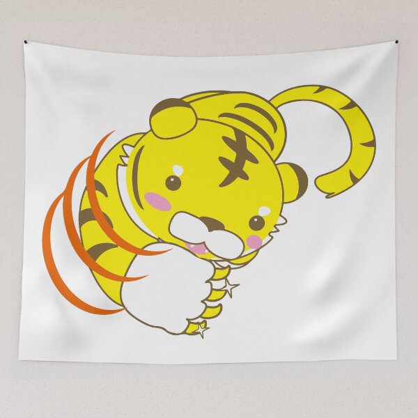 Item preview, Swiping Cartoon Tiger designed and sold by RaionKeiji.