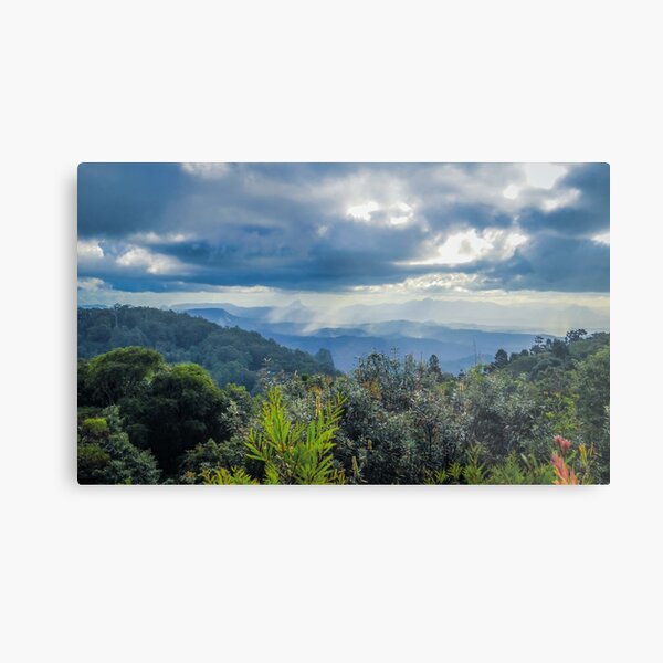 The Valley Below Metal Print