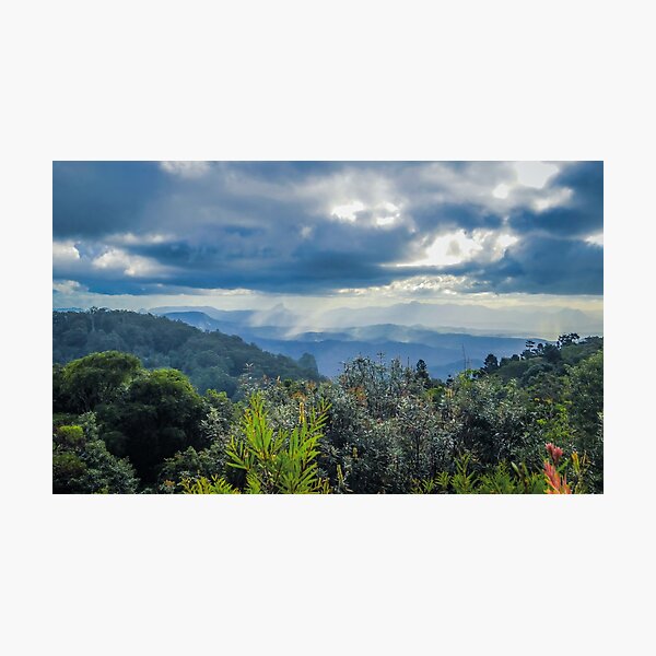 The Valley Below Photographic Print