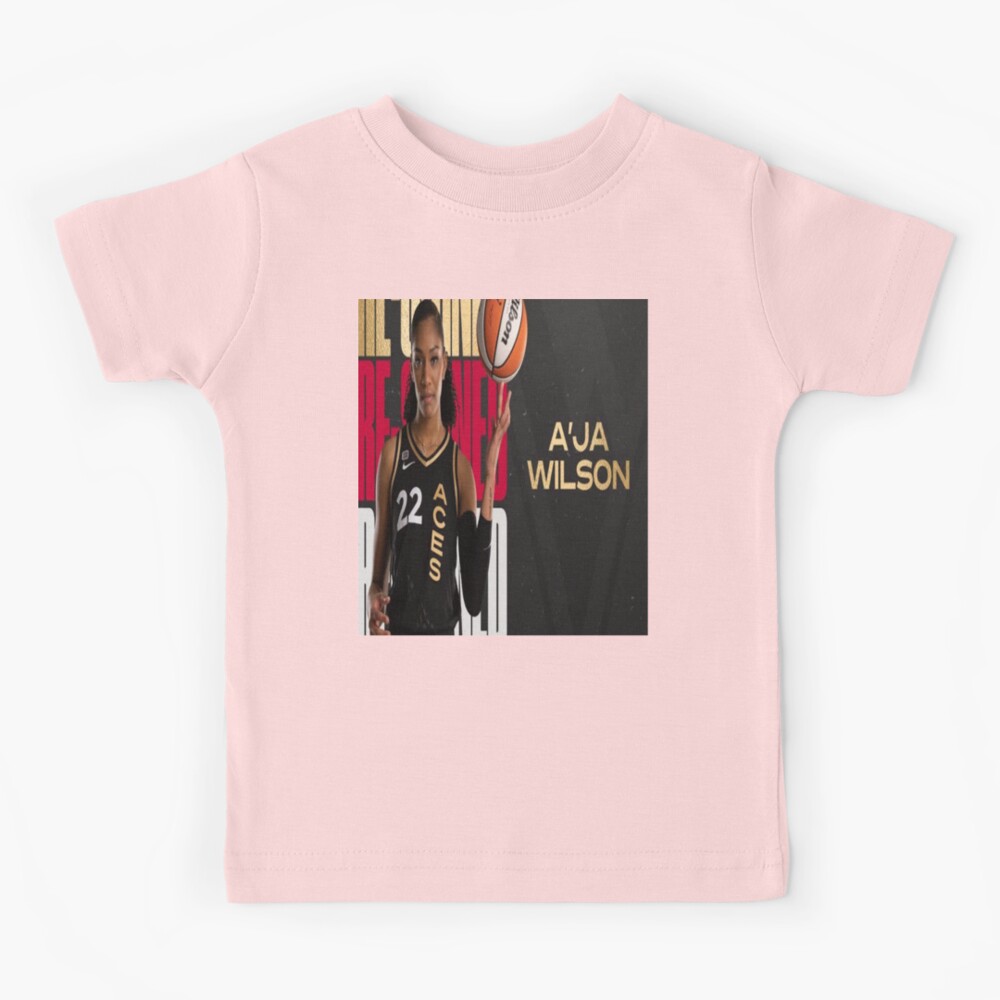 jackie young las vegas aces  Kids T-Shirt for Sale by posivibez