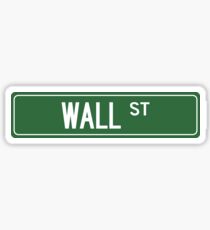 WALL STREET, NYC Sticker