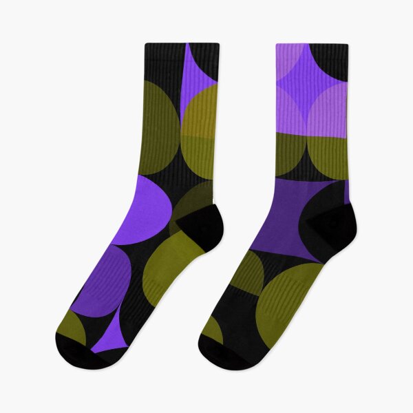 Item preview, Army Green and Purple Geometric Shapes  designed and sold by atroffire.