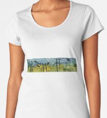 Bird on The Wire Women's Premium T-Shirt
