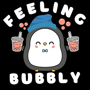 Artwork thumbnail, Penguin Boba Tea by ModkMerch