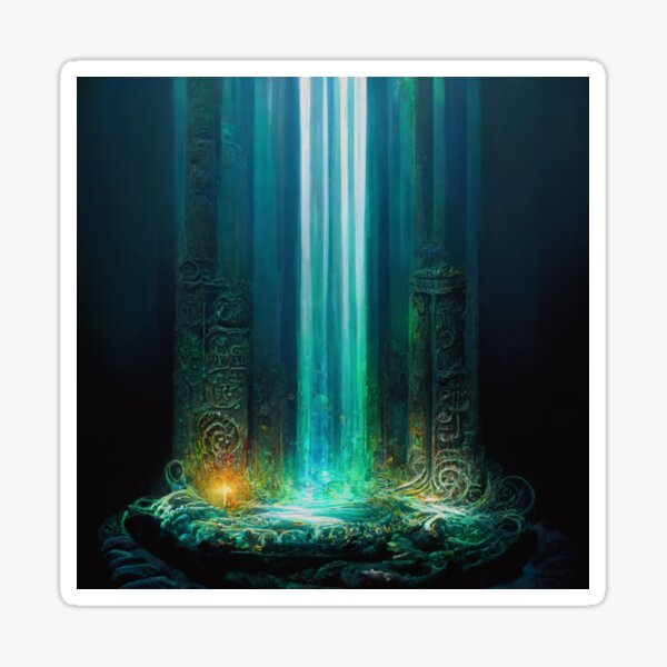 Item preview, Inner Earth Light Portals – Under the Dwarf Realm 26 designed and sold by StarbuckLight.