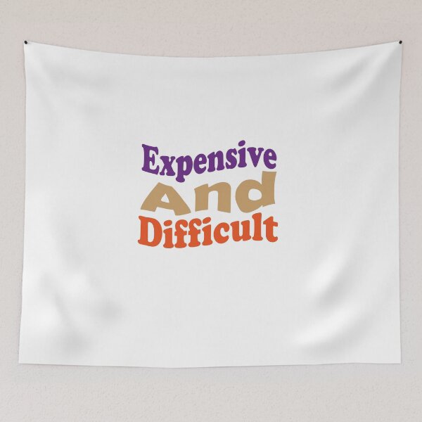 Item preview, Expensive and Difficult Classic T-Shirt designed and sold by AdOmar.