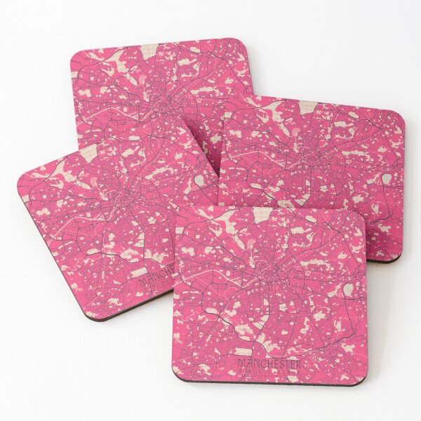 Item preview, Manchester City Map of England - Blossom designed and sold by deMAP.