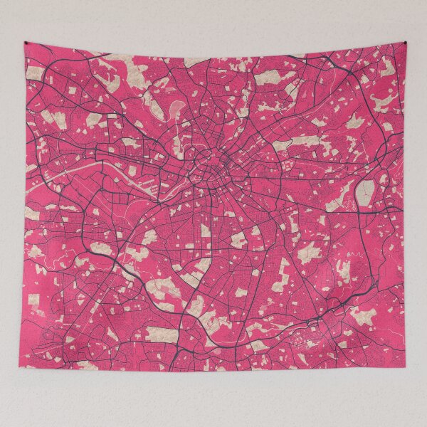 Item preview, Manchester City Map of England - Blossom designed and sold by deMAP.