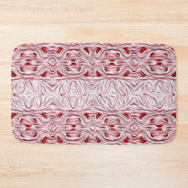 Item preview, White and Red Botanical Lace designed and sold by fatenanwar.