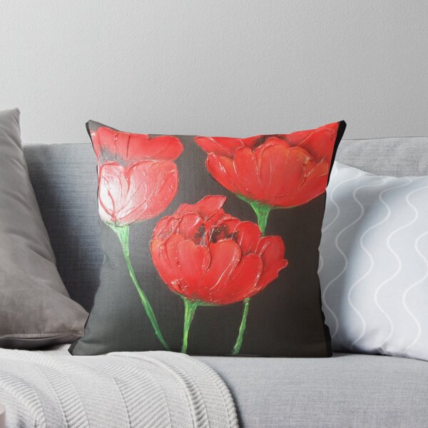 Item preview, Bright Red Poppies designed and sold by Linda Corbitt.