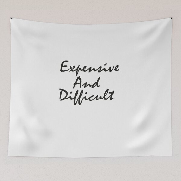 Item preview, Expensive and Difficult Classic T-Shirt designed and sold by AdOmar.