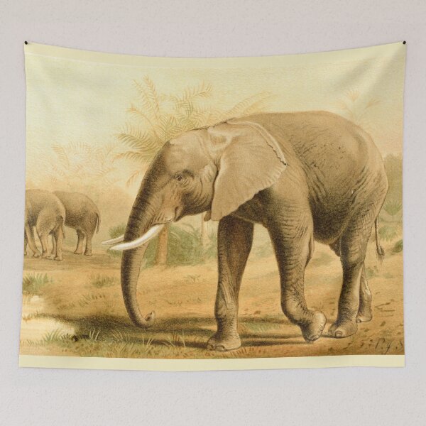 Item preview, African Elephant designed and sold by Twisted Wick.
