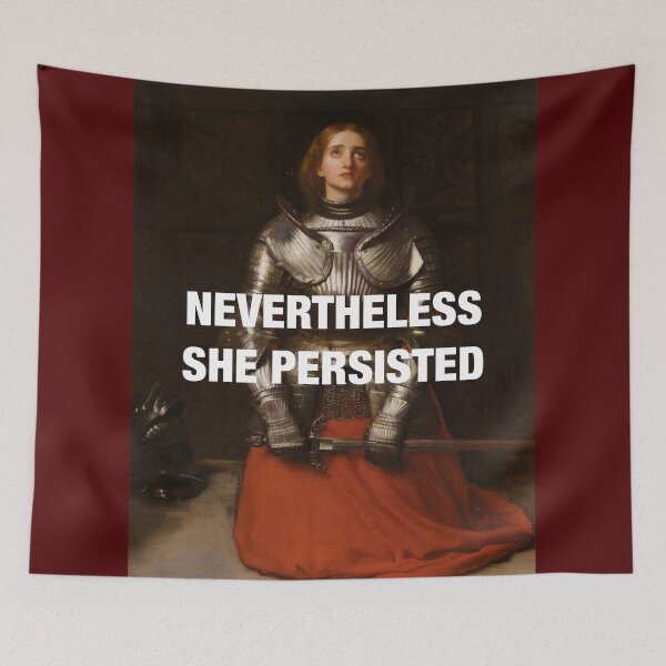 Item preview, Joan of Arc — nevertheless she persisted designed and sold by mentomountains.