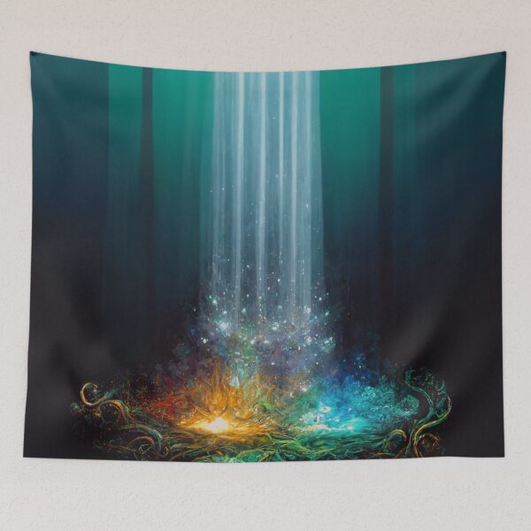 Item preview, Inner Earth Light Portals – Under the Origin of the Four Elements Realm 28 designed and sold by StarbuckLight.