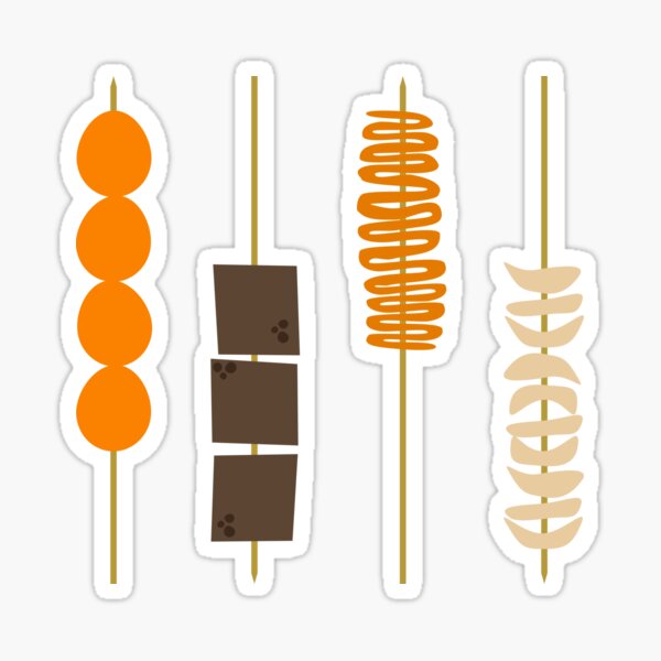Street Foodz pa More! Sticker