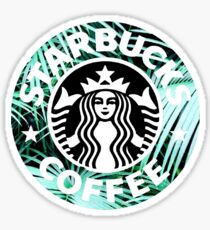 Starbucks Leaves Sticker