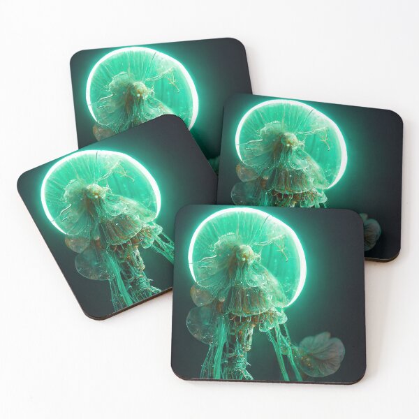 Item preview, Jellyfish in bloom designed and sold by Expedition-AI.