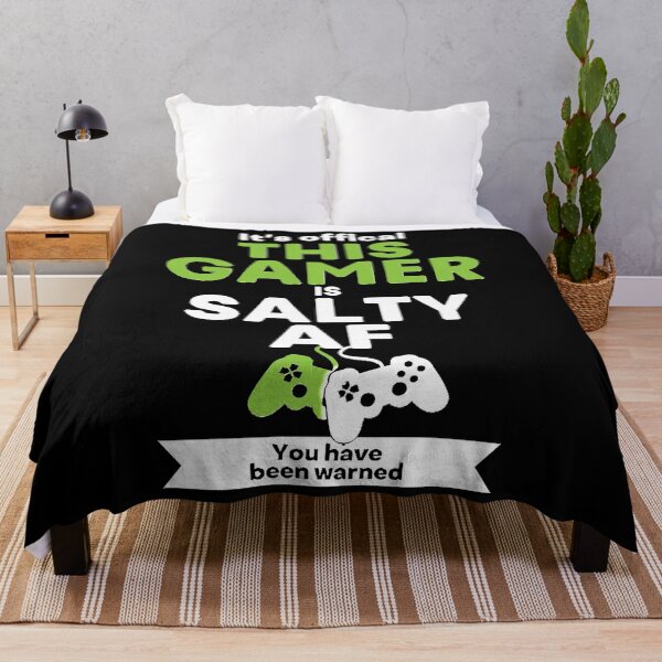 Item preview, Funny video gamer and gift ideaS saying 'This gamer is salty AF you have been warned&x designed and sold by MICHAELSONNELIT.