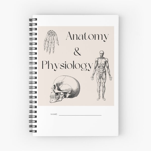 Item preview, Anatomy and Physiology Study Notebook designed and sold by BelleZeare.