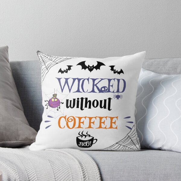Item preview, Wicked Without Coffee -  Spooky Halloween designed and sold by Vero De.