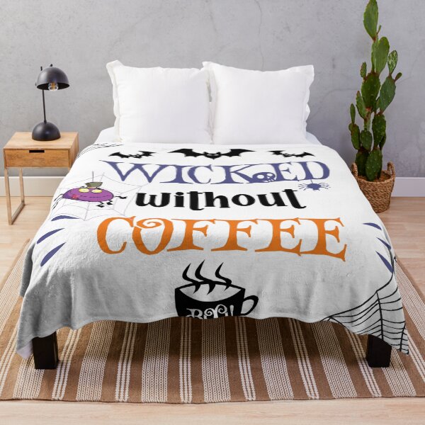 Item preview, Wicked Without Coffee - Spooky Halloween designed and sold by Vero De.