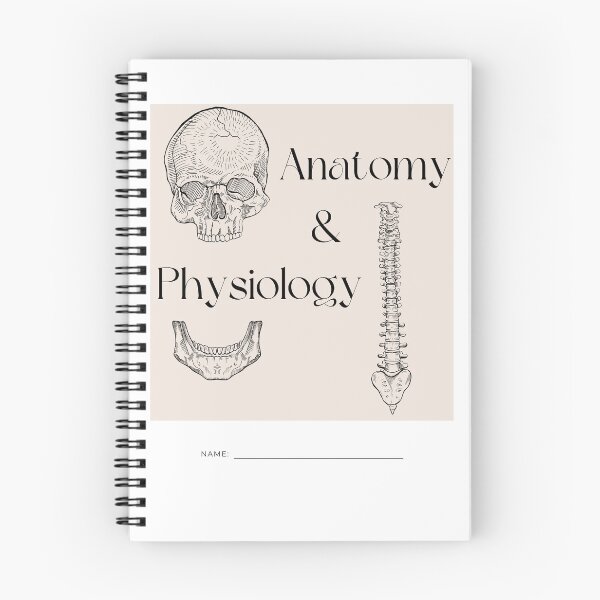 Item preview, Anatomy and Physiology Study Notebook designed and sold by BelleZeare.