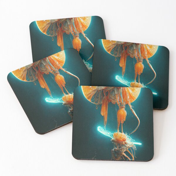 Item preview, Jellyfish in bloom designed and sold by Expedition-AI.