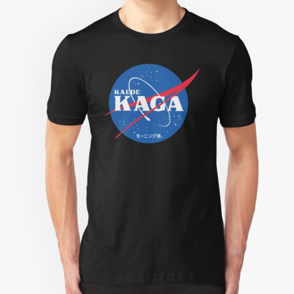 Kaede Kaga - NASA Slim Fit T-Shirt