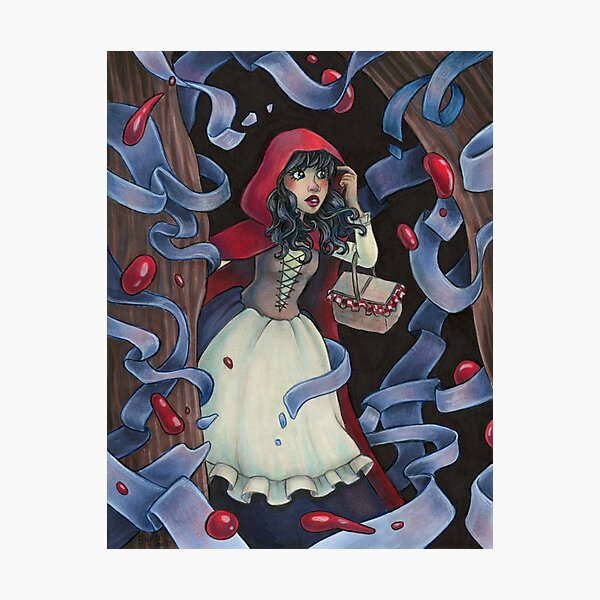 Red Riding Hood Photographic Print