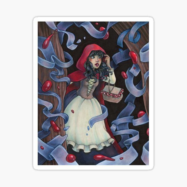 Red Riding Hood Sticker