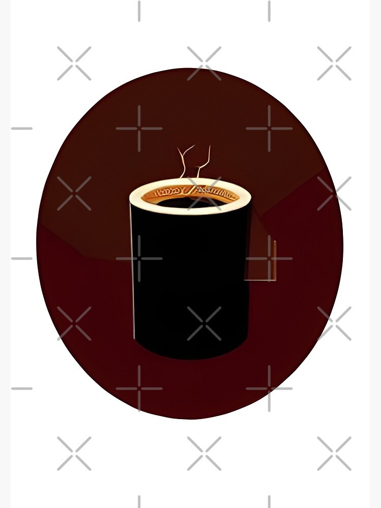 "Coffee x Digital Art" Poster for Sale by EfesPilsen Redbubble