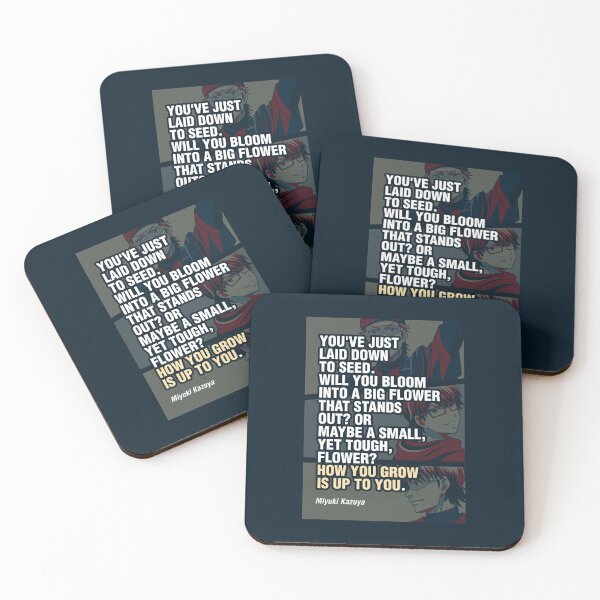 Item preview, Diamond no Ace: Miyuki Kazuya How You Grow Up Quotes designed and sold by Viability Creative.