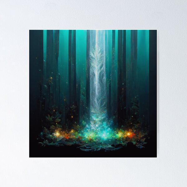 Item preview, Inner Earth Light Portals – Under the Unicorn Realm 33 designed and sold by StarbuckLight.
