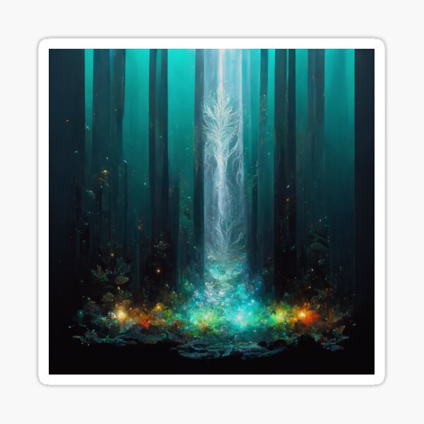 Item preview, Inner Earth Light Portals – Under the Unicorn Realm 33 designed and sold by StarbuckLight.