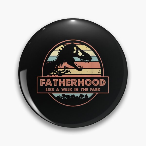 Item preview, Dinosaur T Rex Fatherhood Like A Walk In The Park Vintage designed and sold by TarynAbbott.