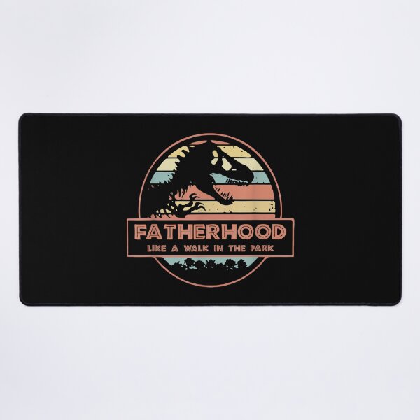 Item preview, Dinosaur T Rex Fatherhood Like A Walk In The Park Vintage designed and sold by TarynAbbott.